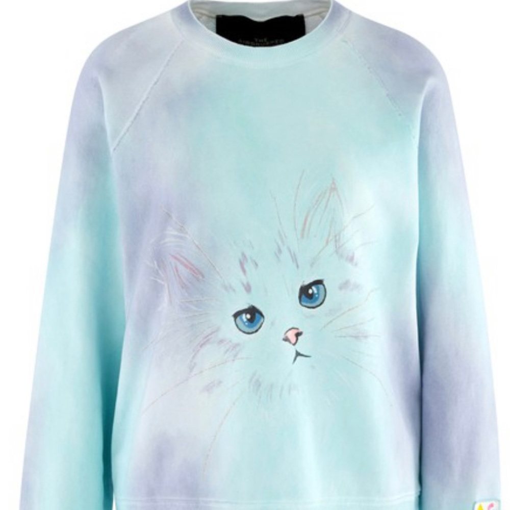 Marc Jacobs Airbrushed sweatpants and crewneck with cat set